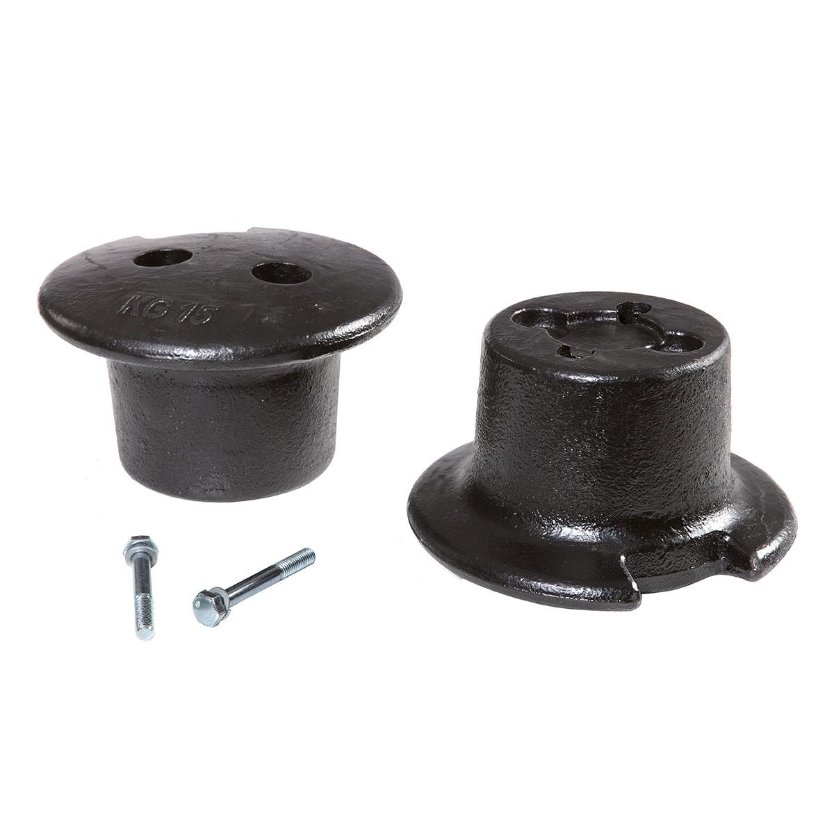 Zavorra per ruote Coppia zavorre 15 Kg_1 | Nibbi